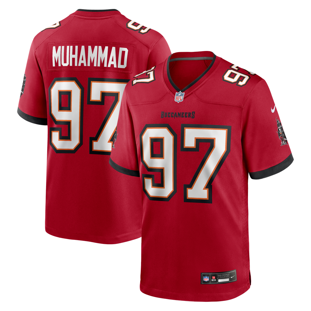 Tampa Bay Buccaneers Al-Quadin Muhammad Nike Team Game Jersey - Red