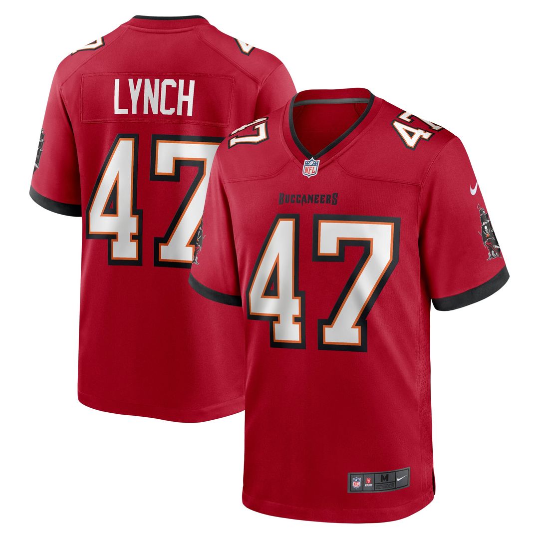Tampa Bay Buccaneers John Lynch Nike Retired Player Game Jersey - Red