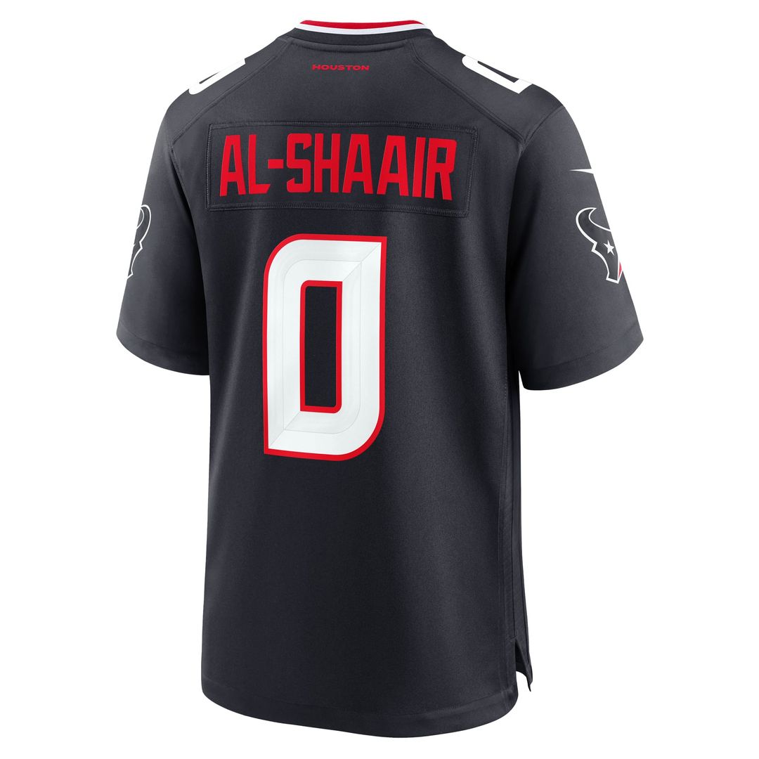 Houston Texans Azeez Al-Shaair Nike Alternate Game Jersey - Red