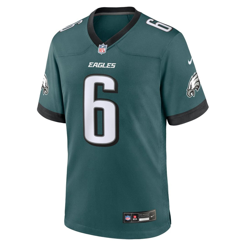 Philadelphia Eagles DeVonta Smith Nike Team Game Jersey - Midnight Green