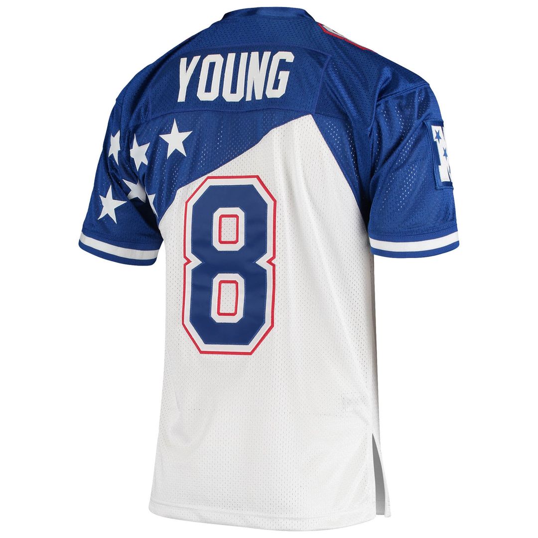 NFC Steve Young Mitchell & Ness 1994 Pro Bowl Authentic Jersey - White/Blue