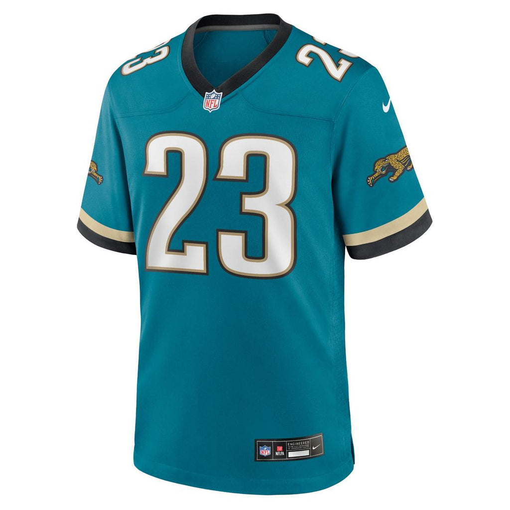 Jacksonville Jaguars Foye Oluokun Nike Prowler Throwback Player Game Jersey - Teal