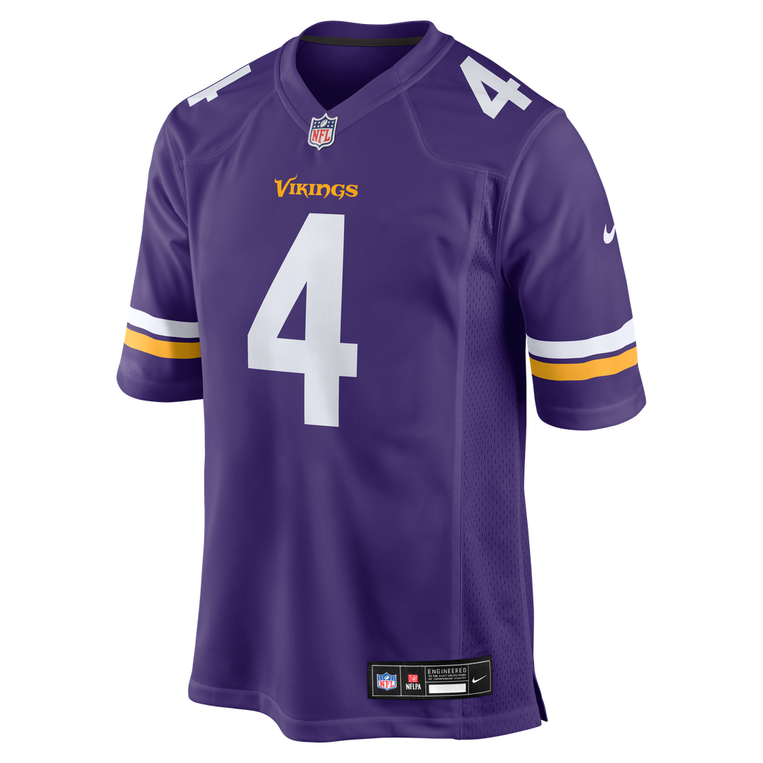 Minnesota Vikings Myles Price Nike Team Game Jersey - Purple