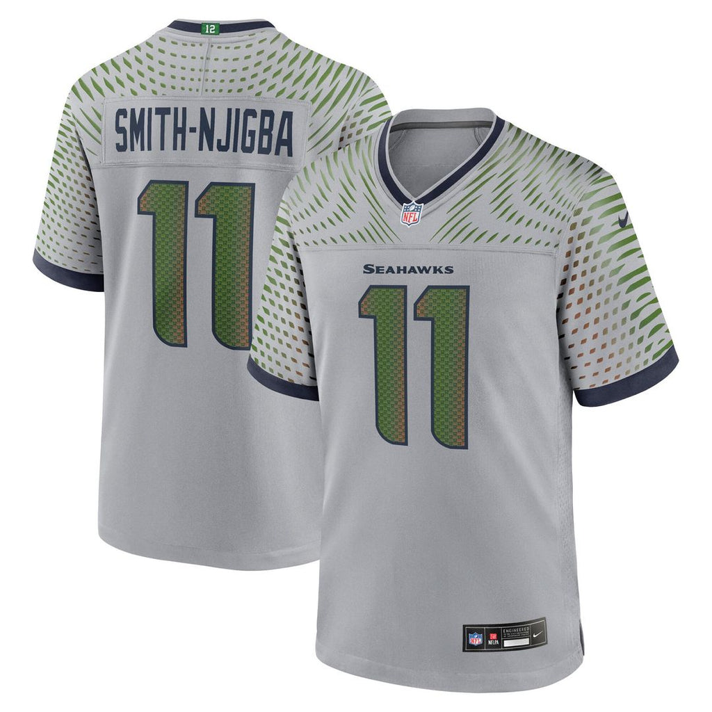 Seattle Seahawks Jaxon Smith-Njigba Nike Rivalries Collection Game Jersey - Gray