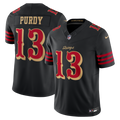San Francisco 49ers Brock Purdy Nike Rivalries Collection Stitched Limited Jersey - Black