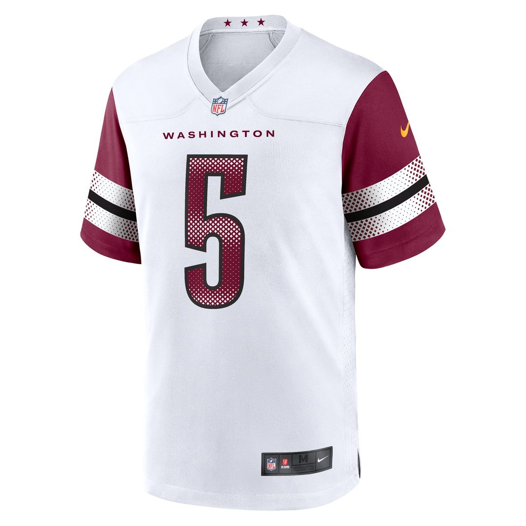 Washington Commanders Jayden Daniels Nike Player Game Jersey - White