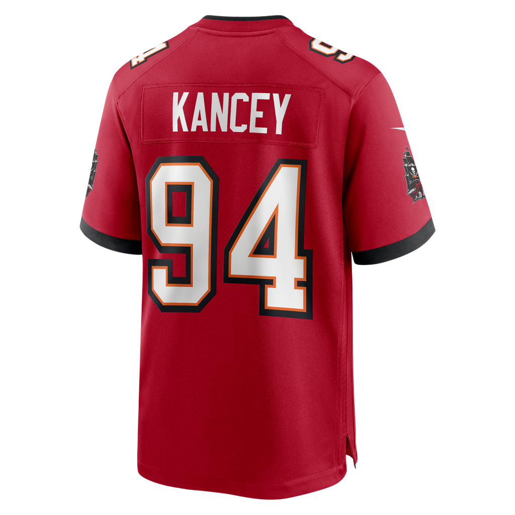 Tampa Bay Buccaneers Calijah Kancey Nike Game Jersey - Red