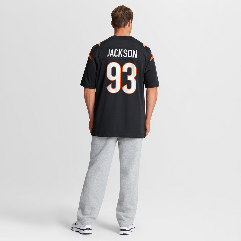 Cincinnati Bengals McKinnley Jackson Nike Game Jersey - Black