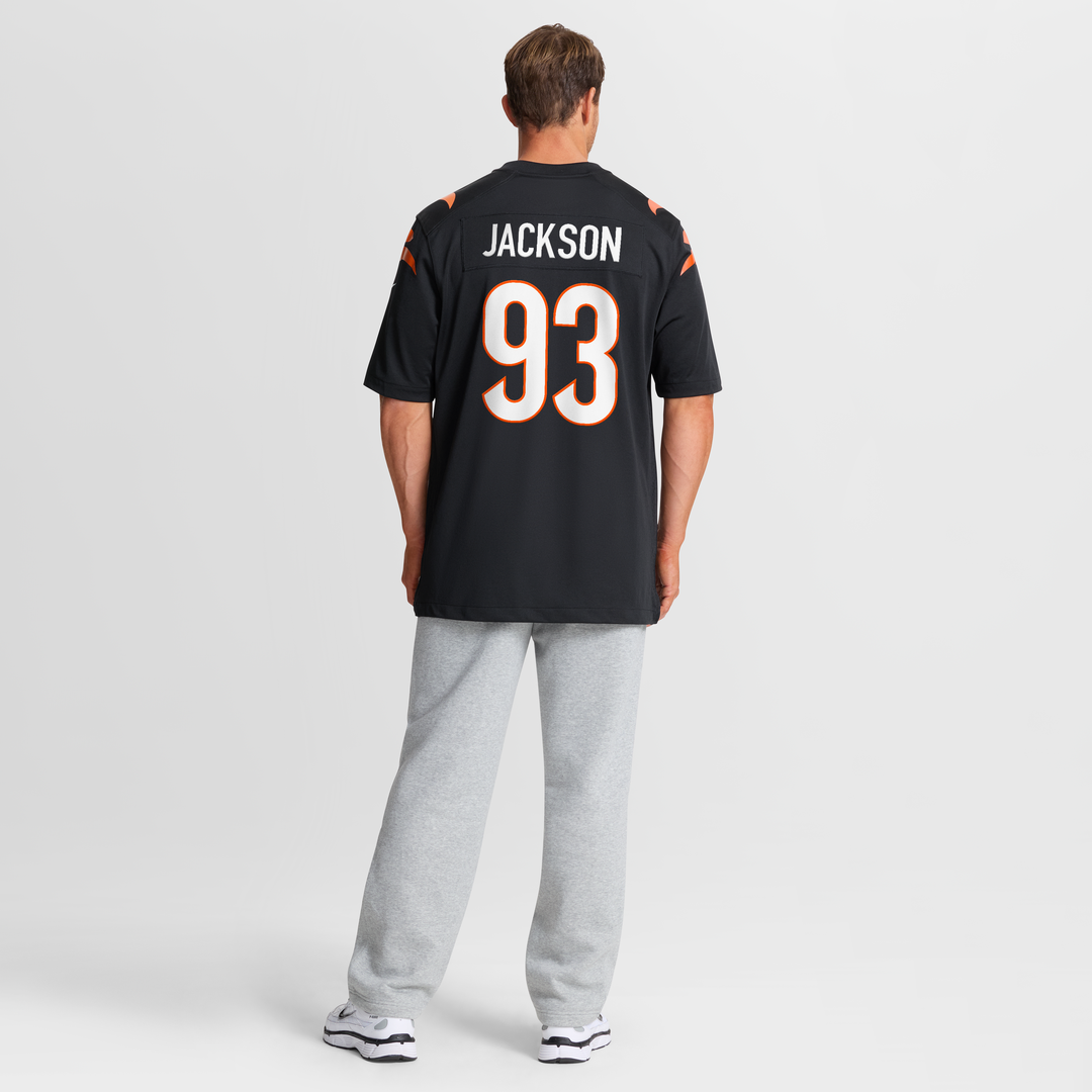 Cincinnati Bengals McKinnley Jackson Nike Game Jersey - Black