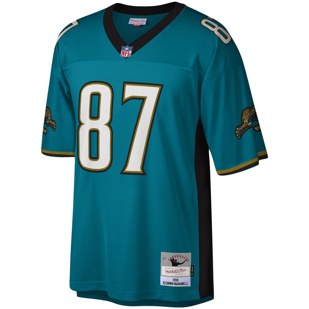 Jacksonville Jaguars Keenan McCardell Mitchell & Ness Legacy Replica Jersey - Teal