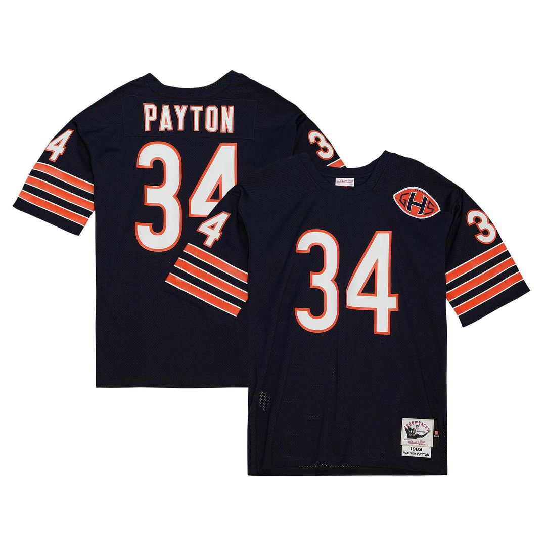 Chicago Bears 1985 Walter Payton Mitchell & Ness Authentic Throwback Retired Player Jersey - White