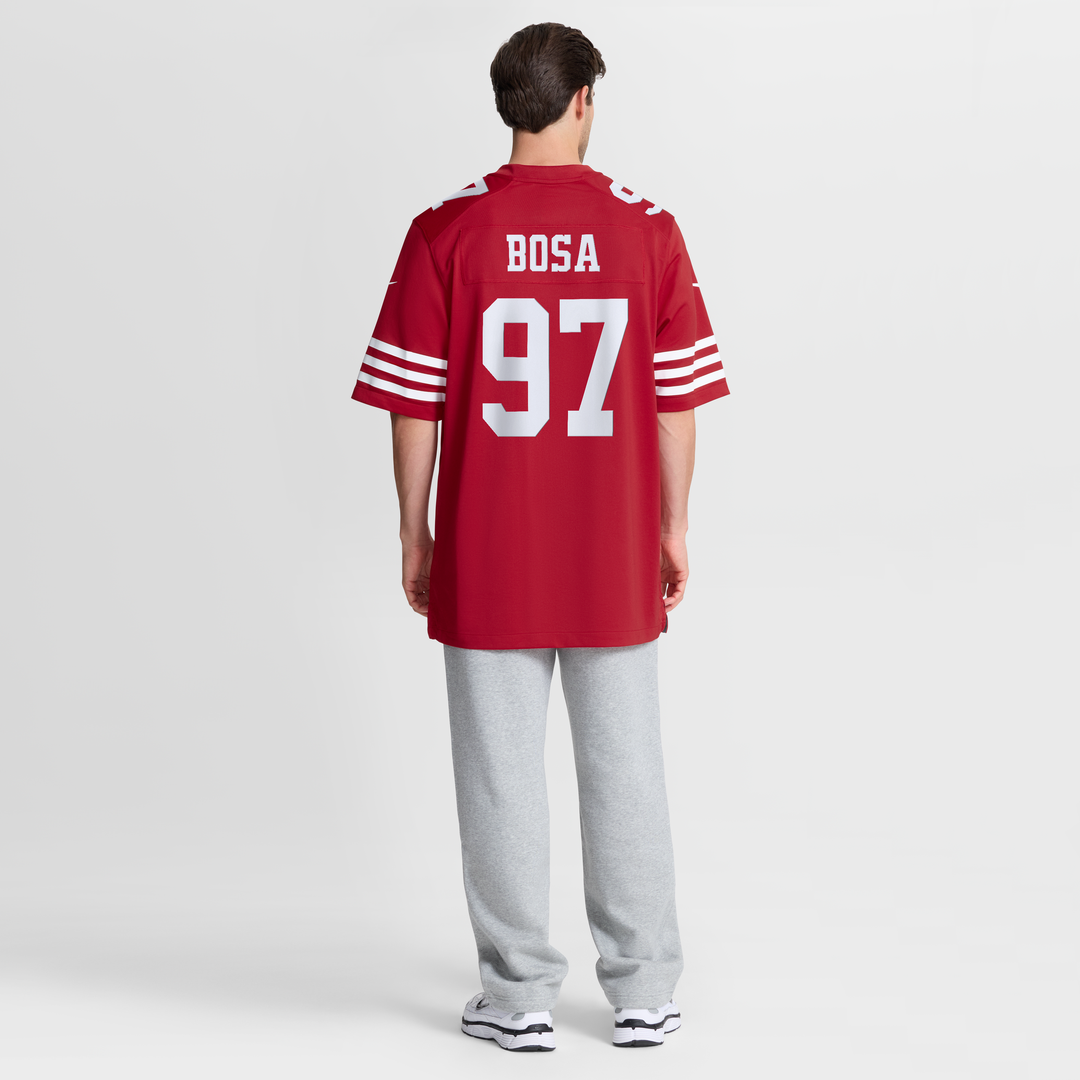 San Francisco 49ers Nick Bosa Nike Player Game Jersey - Scarlet