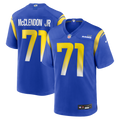 Los Angeles Rams Warren McClendon Jr. Nike Team Game Jersey - Royal