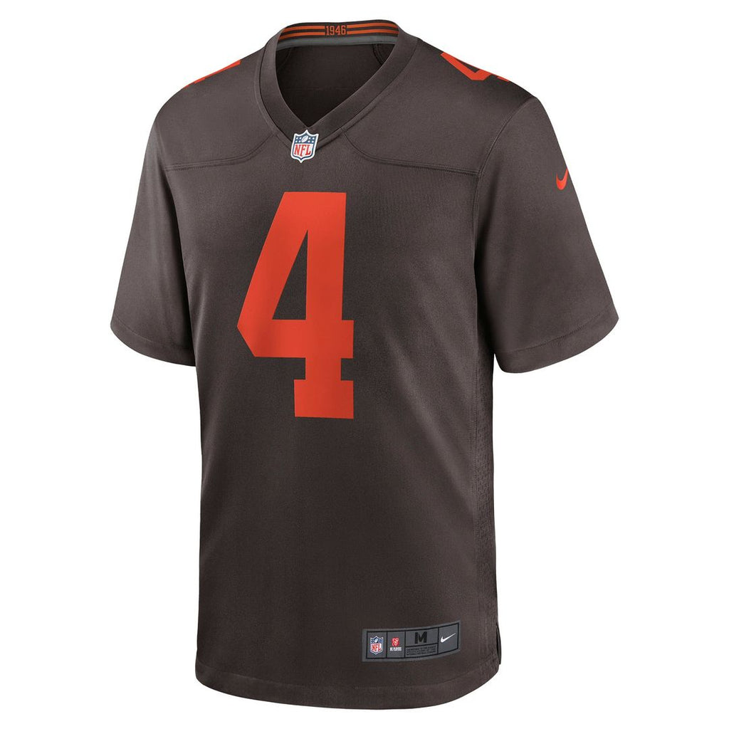 Cleveland Browns Deshaun Watson Nike Alternate Game Jersey - White