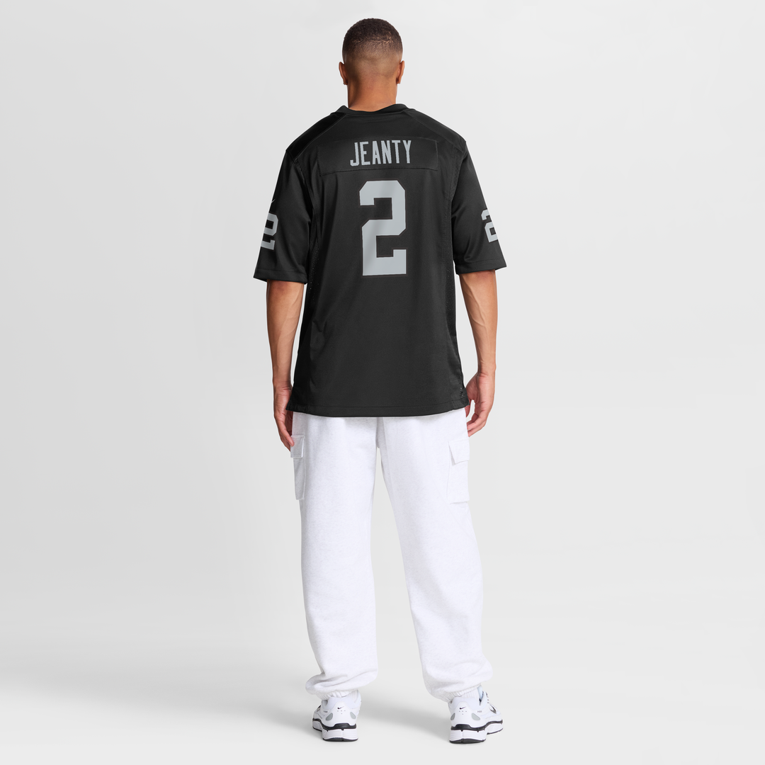 Las Vegas Raiders Ashton Jeanty Nike Team Game Jersey - Black