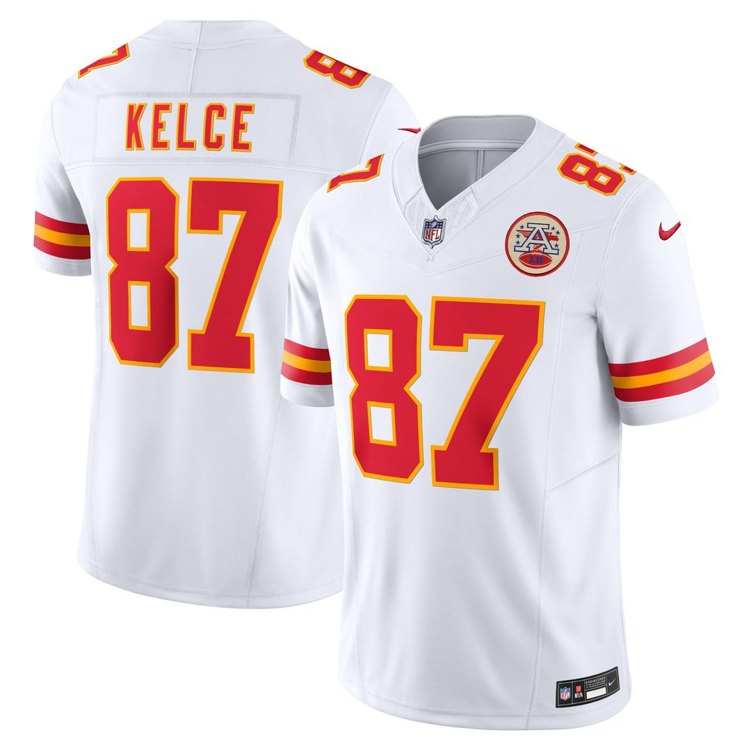 Kansas City Chiefs Travis Kelce Nike Vapor F.U.S.E. Limited Jersey - Red