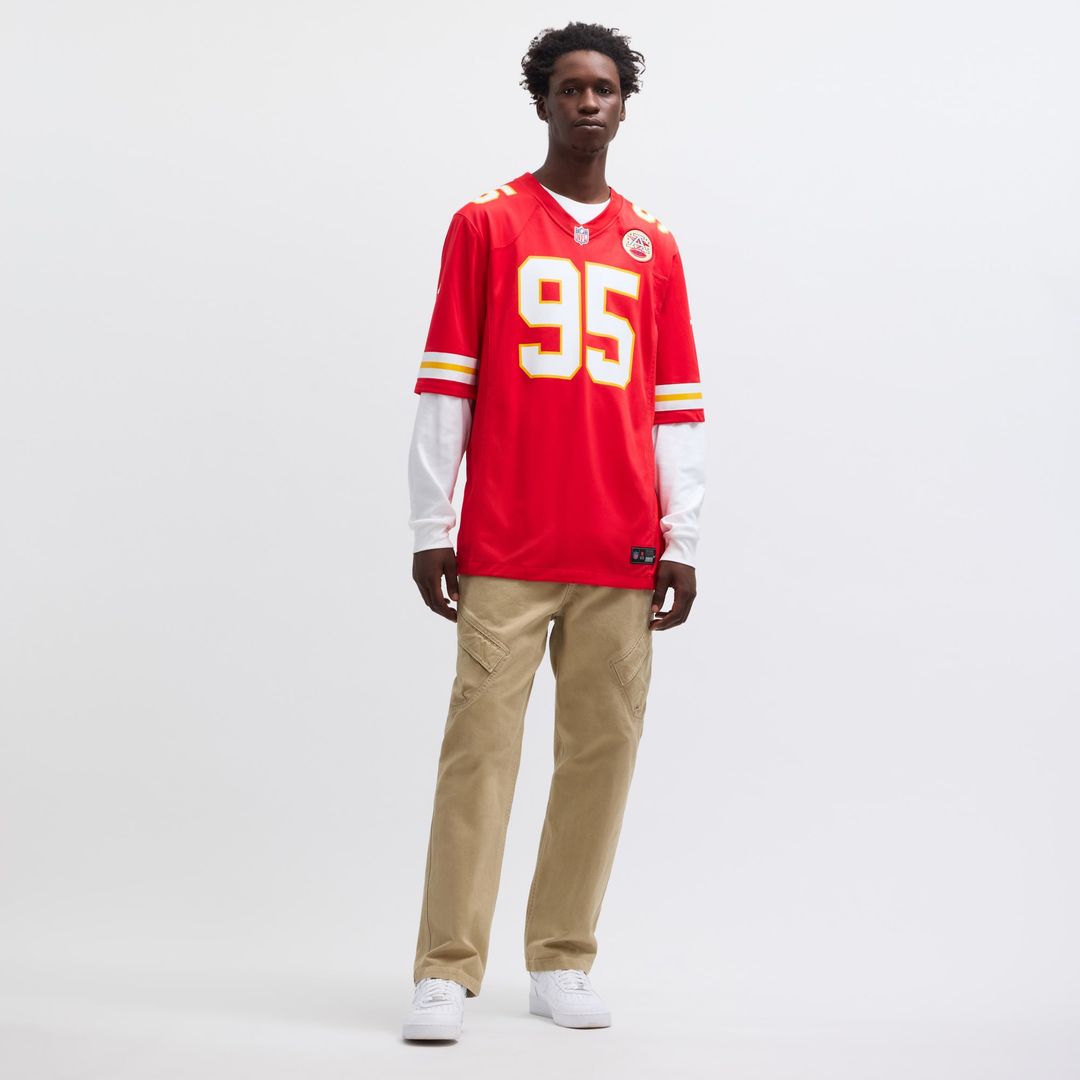 Kansas City Chiefs Chris Jones Nike Game Jersey - Red