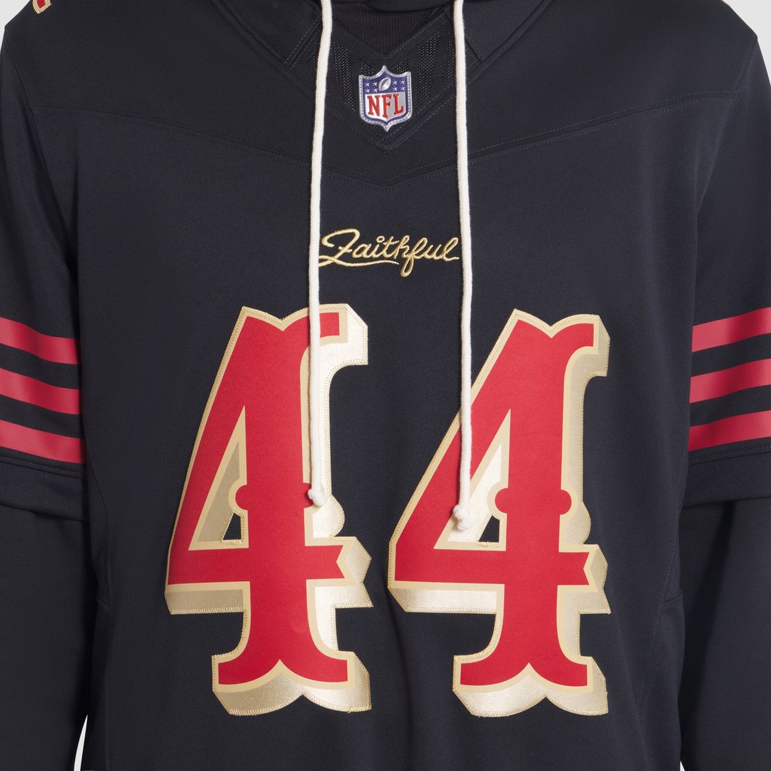 San Francisco 49ers Kyle Juszczyk Nike Rivalries Collection Stitched Limited Jersey - Black