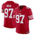 San Francisco 49ers Nick Bosa Nike Team Vapor F.U.S.E. Stitched Limited Jersey - Scarlet
