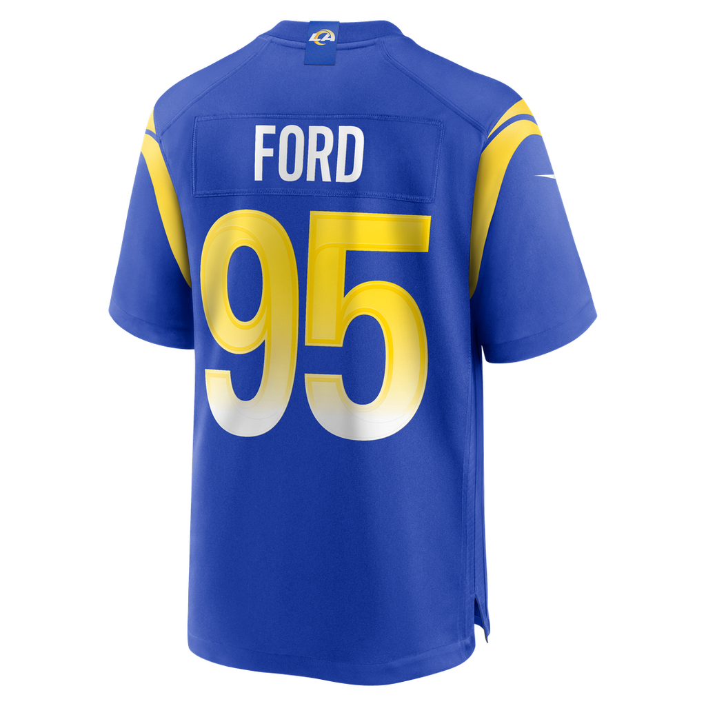 Los Angeles Rams Poona Ford Nike Team Game Jersey - Royal