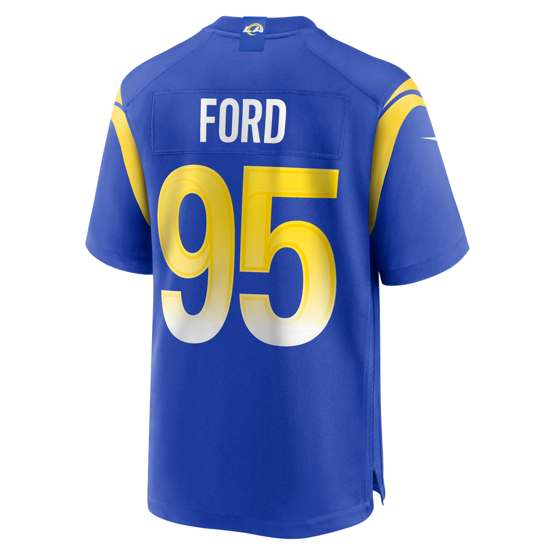 Los Angeles Rams Poona Ford Nike Team Game Jersey - Royal