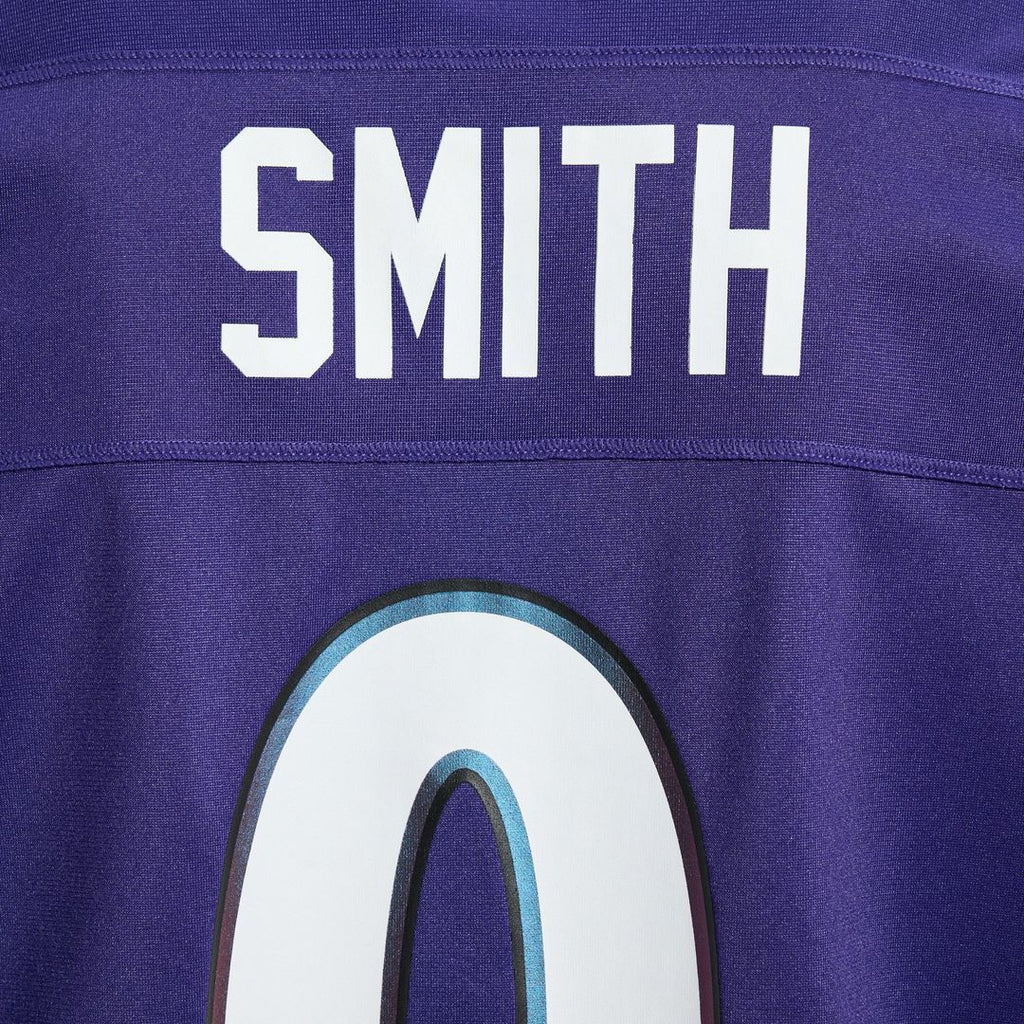 Baltimore Ravens Roquan Smith Nike Team Game Jersey - Purple