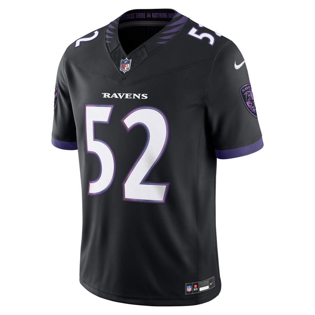 Baltimore Ravens Ray Lewis Nike Alternate Vapor F.U.S.E. Stitched Retired Player Limited Jersey - Black