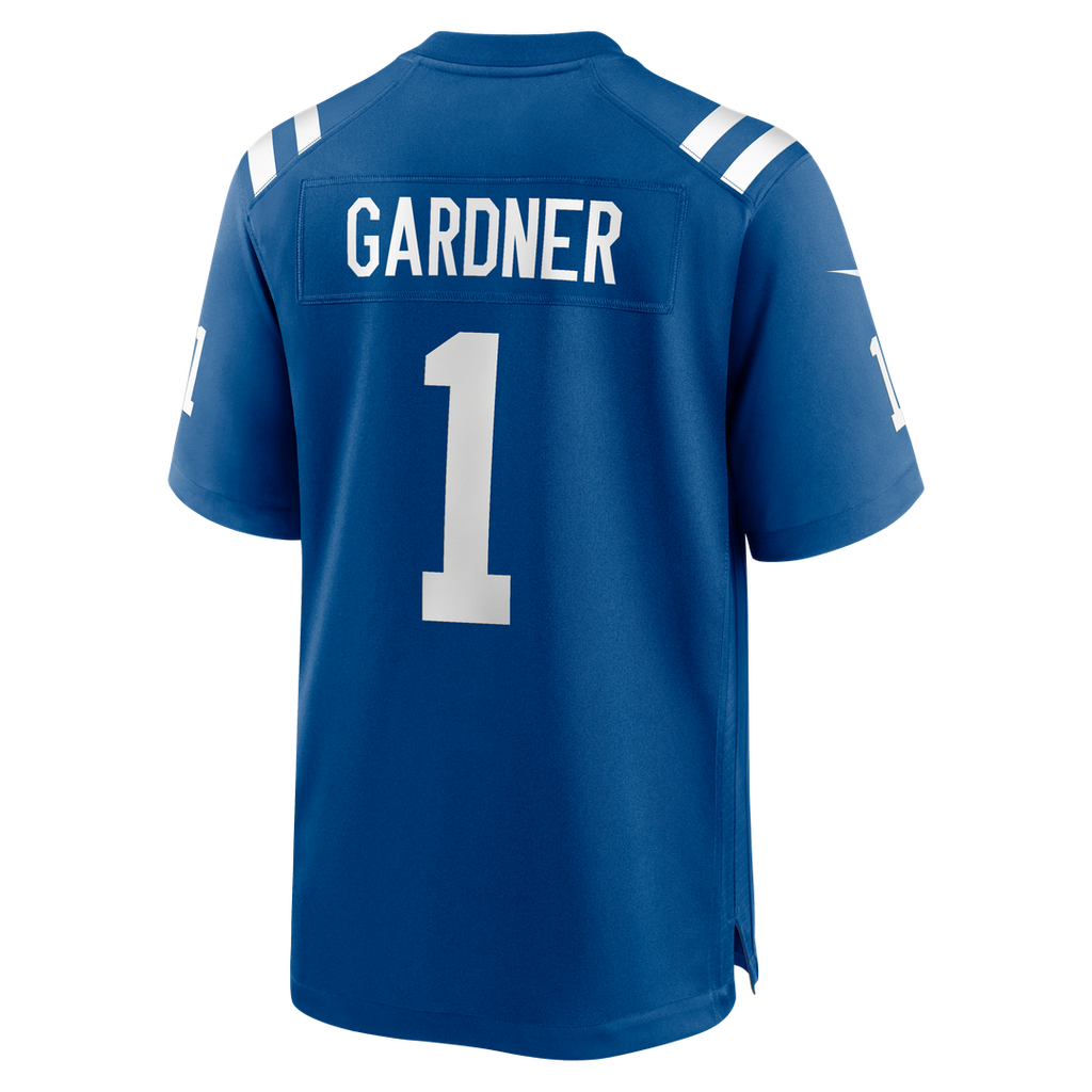Indianapolis Colts Ahmad Sauce Gardner Nike Team Game Jersey - Royal