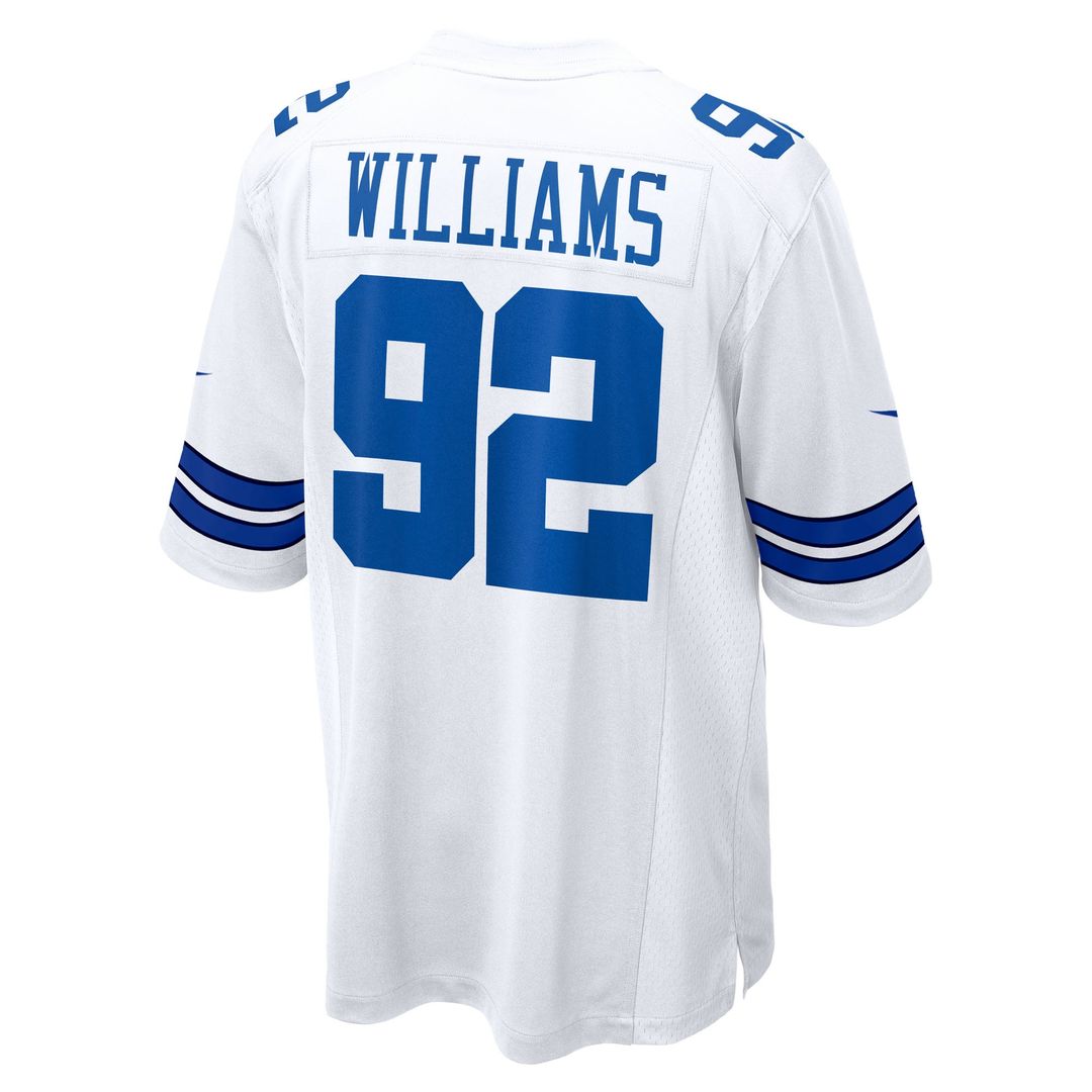 Dallas Cowboys Quinnen Williams Nike Game Jersey - White