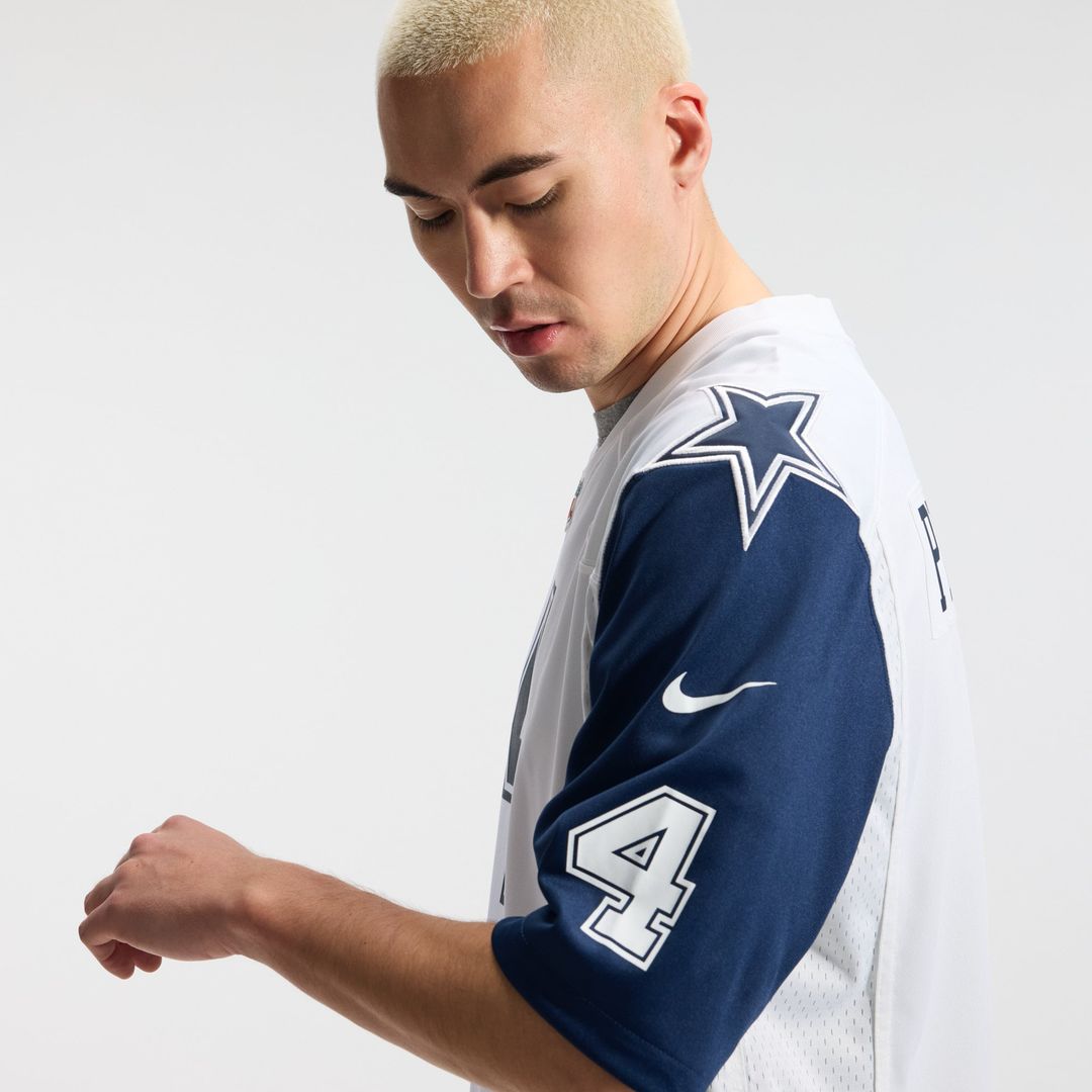 Dallas Cowboys Dak Prescott Nike Alternate Game Team Jersey - White