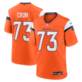 Denver Broncos Frank Crum Nike Team Game Jersey - Orange