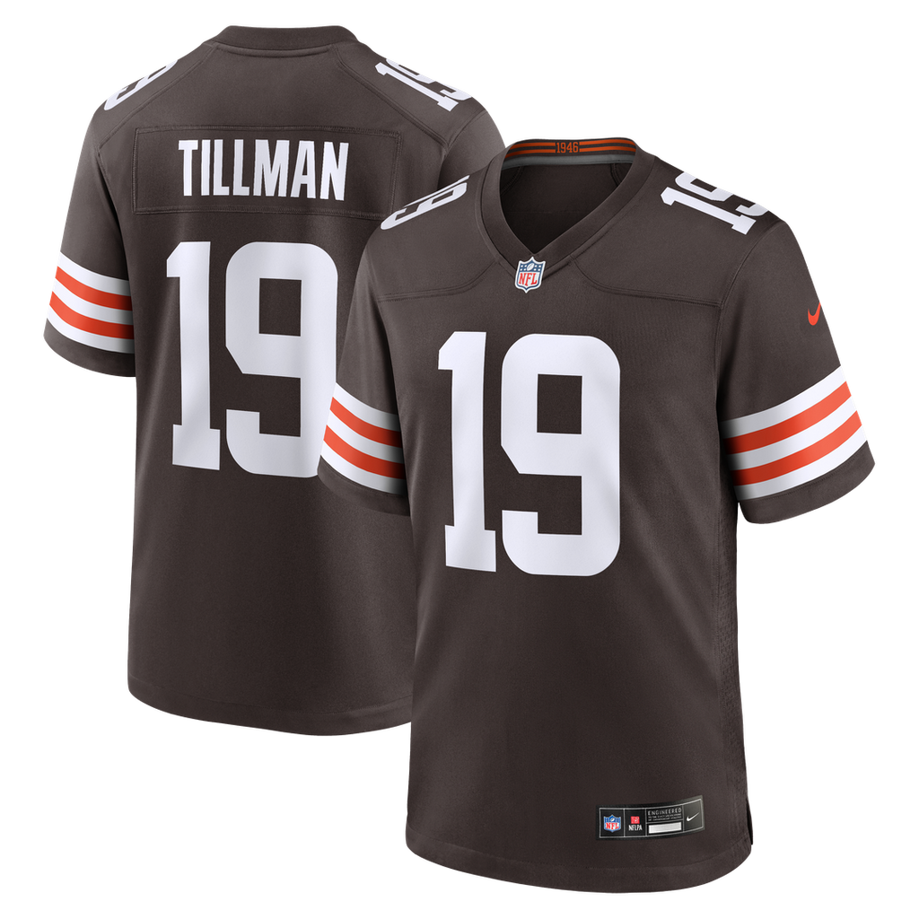 Cleveland Browns Cedric Tillman Nike Game Jersey - Brown