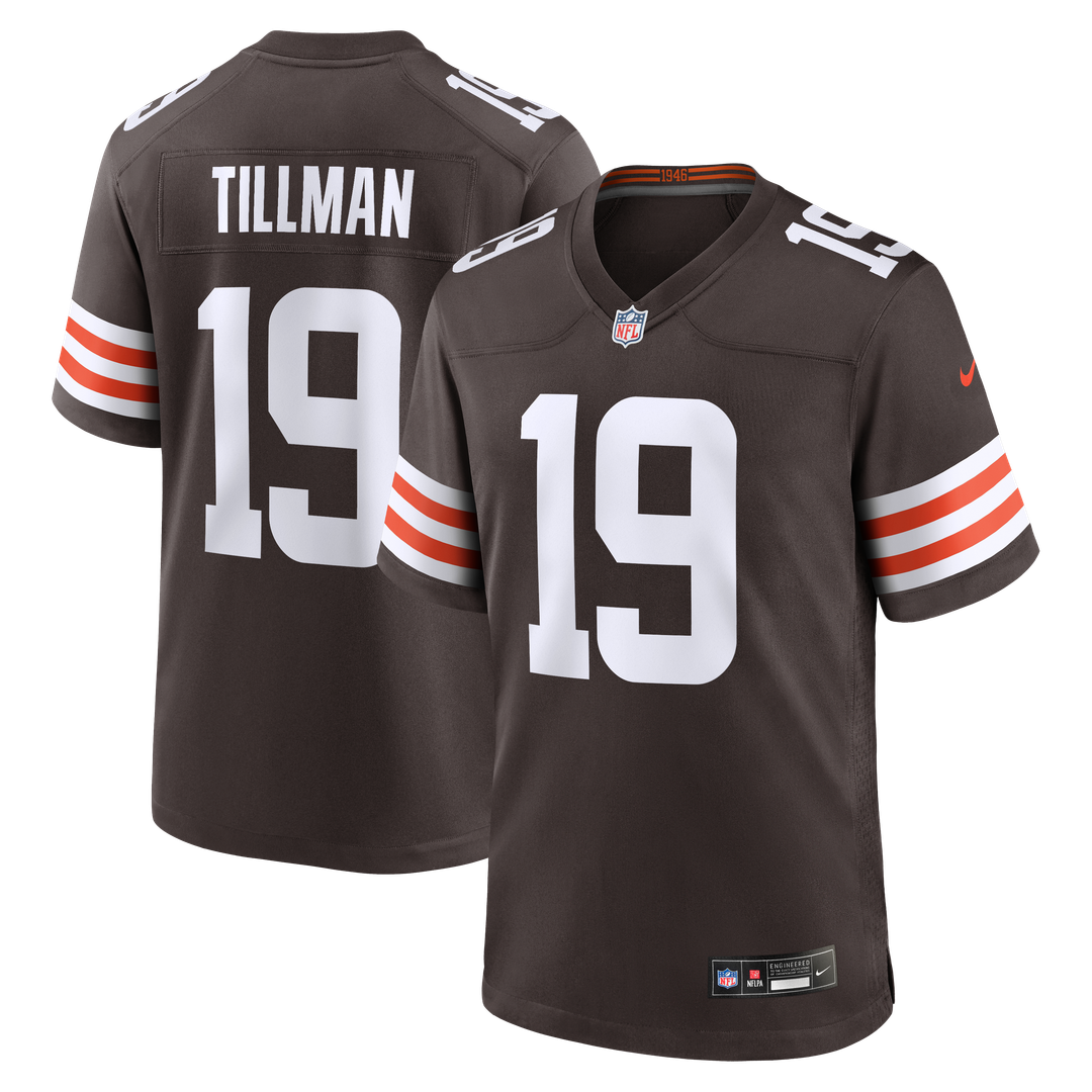 Cleveland Browns Cedric Tillman Nike Game Jersey - Brown