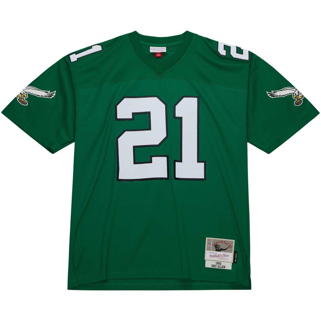 Philadelphia Eagles Eric Allen Mitchell & Ness Legacy Replica Jersey - Kelly Green