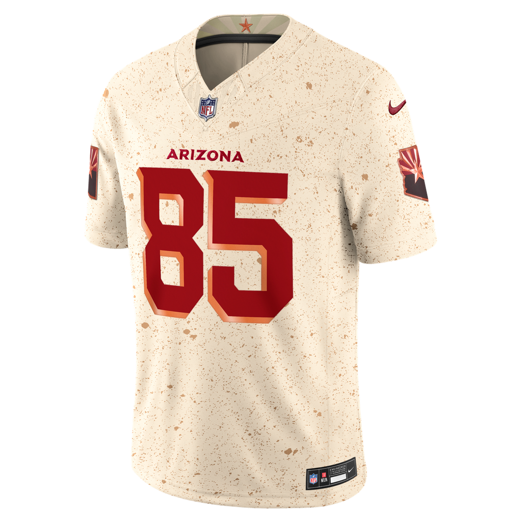 Arizona Cardinals Trey McBride Nike Rivalries Collection Stitched Limited Jersey - Natural