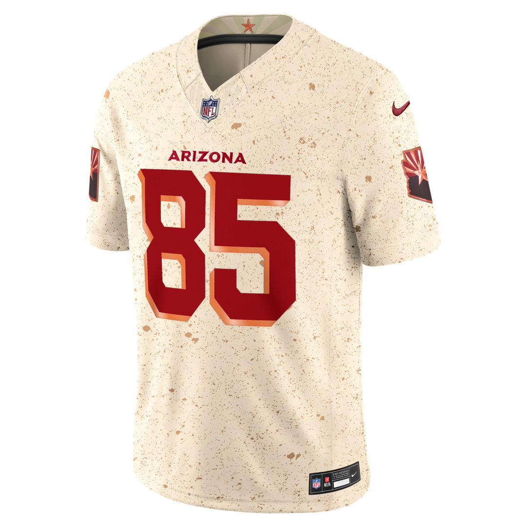 Arizona Cardinals Trey McBride Nike Rivalries Collection Stitched Limited Jersey - Natural