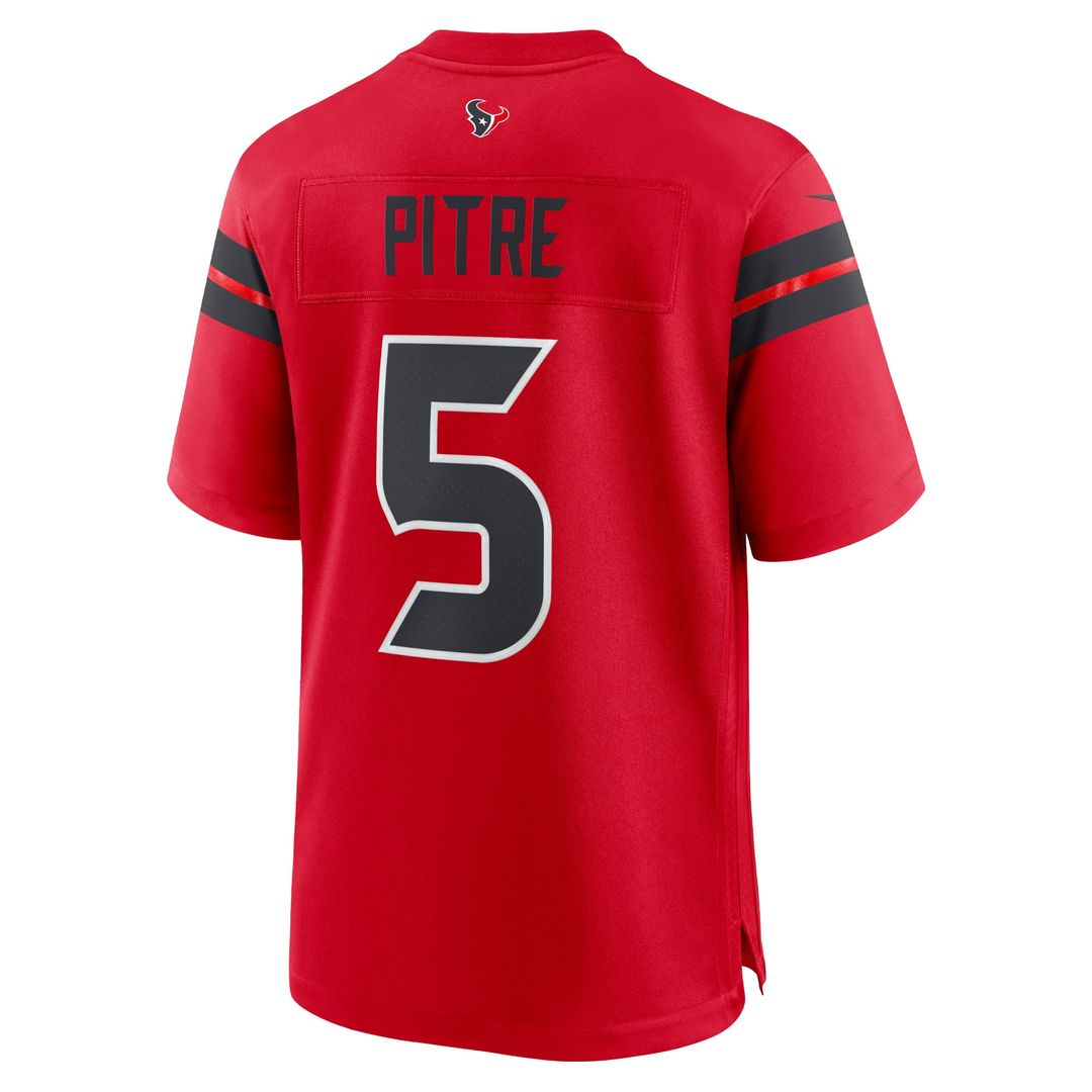 Houston Texans Jalen Pitre Nike Game Jersey - Navy