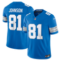 Detroit Lions Calvin Johnson Nike Vapor F.U.S.E. Stitched Retired Limited Jersey - Blue