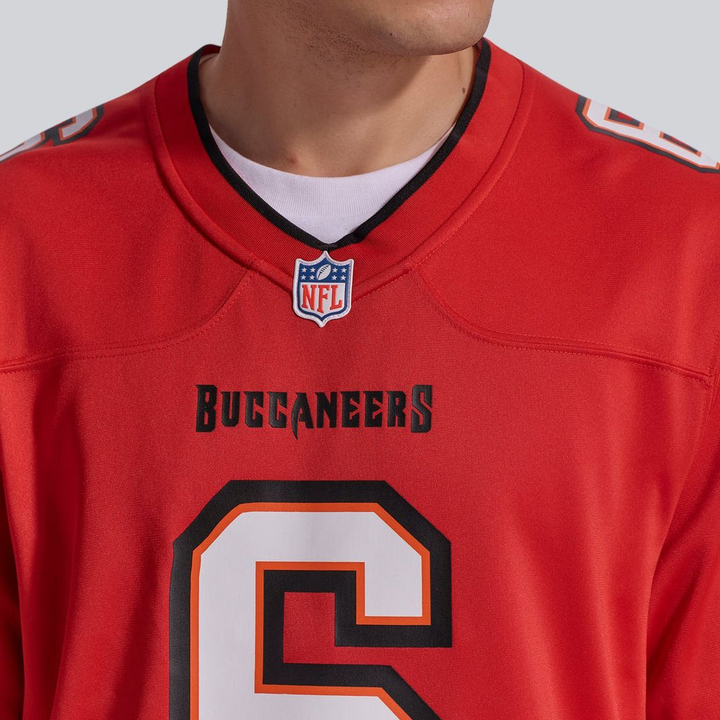 Tampa Bay Buccaneers Baker Mayfield Nike Team Game Jersey - Red