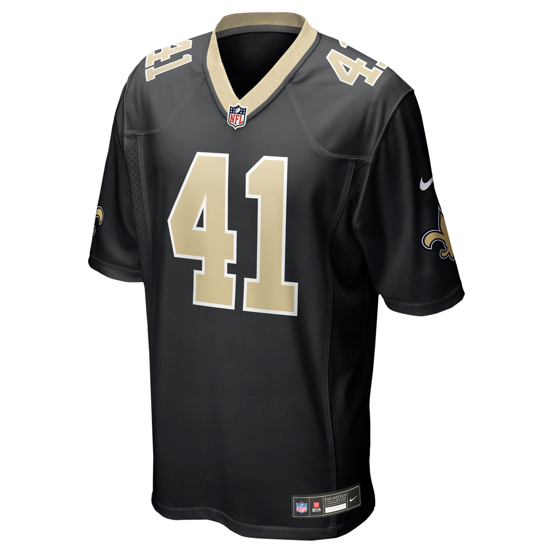New Orleans Saints Alvin Kamara Nike Game Jersey - Black