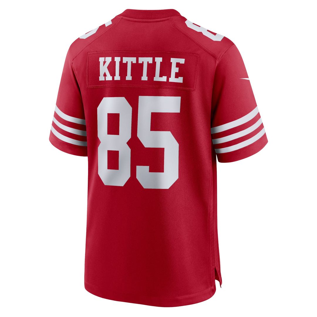 San Francisco 49ers George Kittle Nike Player Game Jersey - Scarlet