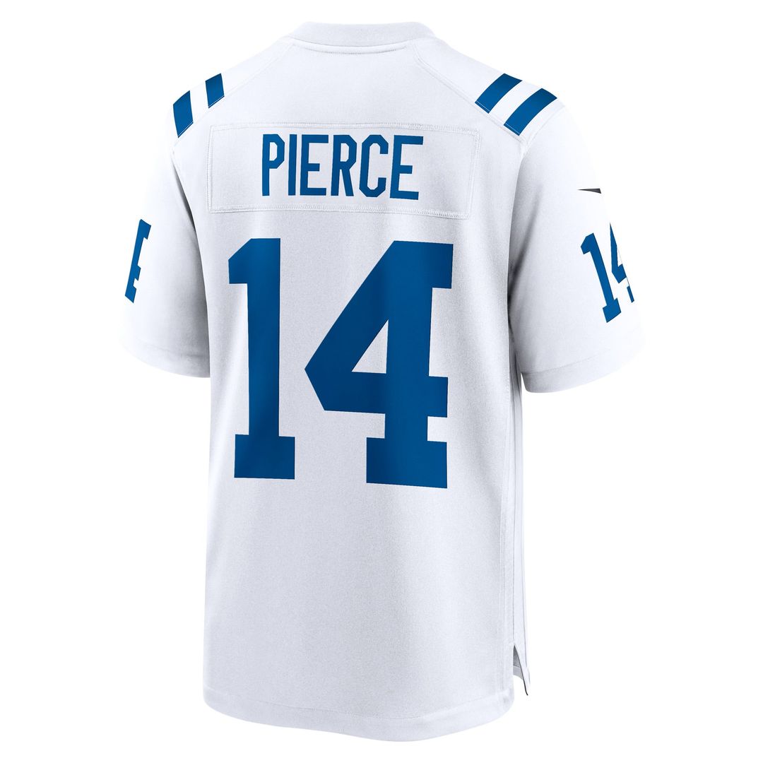 Indianapolis Colts Alec Pierce Nike Away Game Player Jersey - White