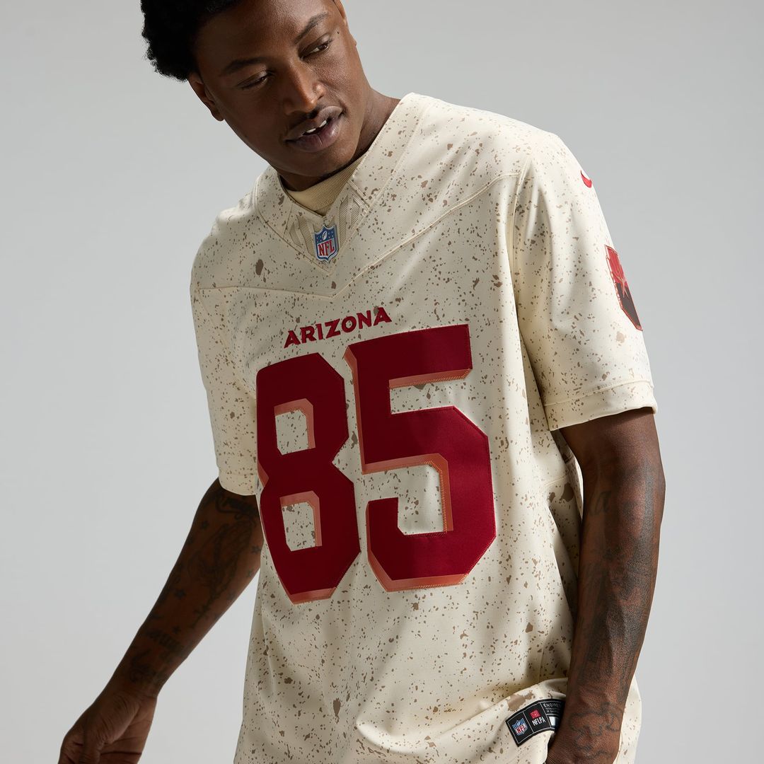 Arizona Cardinals Trey McBride Nike Rivalries Collection Stitched Limited Jersey - Natural