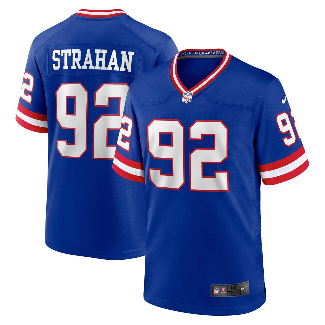New York Giants Michael Strahan Nike Retired Player Alternate Game Jersey - Royal