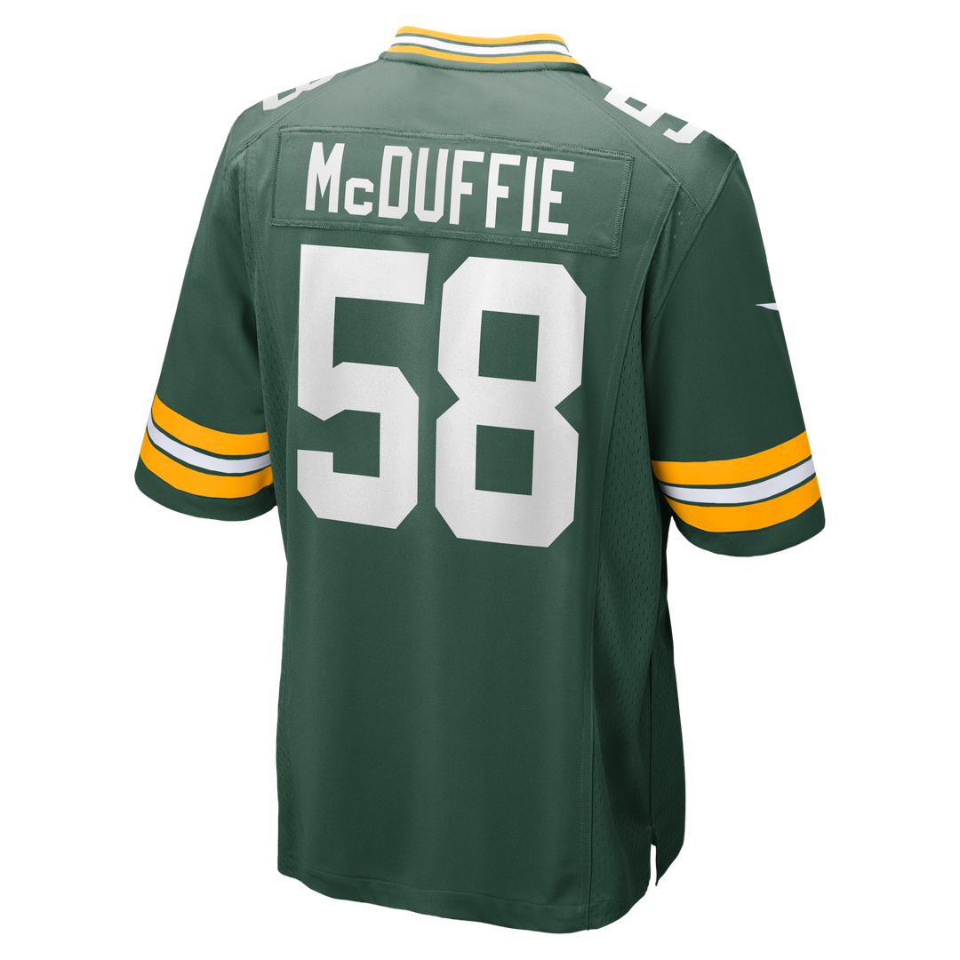 Green Bay Packers Isaiah McDuffie Nike Game Jersey - Green