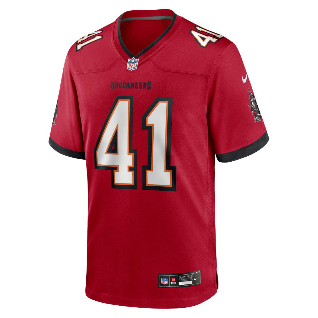 Tampa Bay Buccaneers Ko Kieft Nike Game Player Jersey - Red