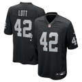 Las Vegas Raiders Ronnie Lott Nike Game Retired Player Jersey - Black