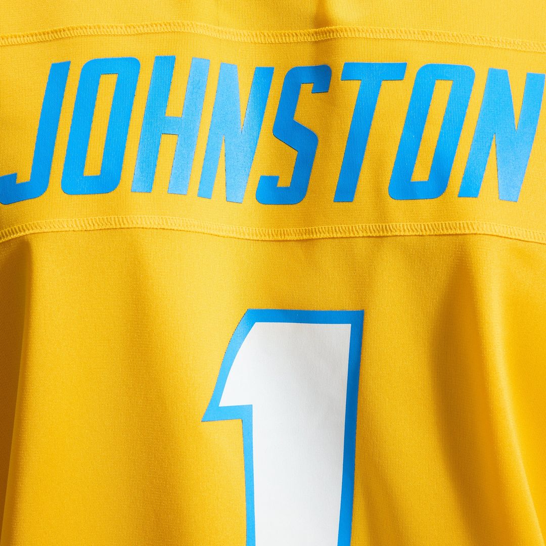 Los Angeles Chargers Quentin Johnston Nike Game Player Jersey - Powder Blue