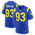 Los Angeles Rams Bill Norton Nike Team Game Jersey - Royal