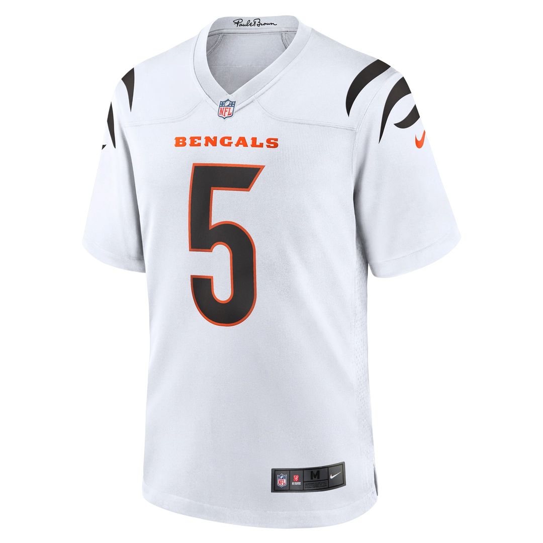Cincinnati Bengals Tee Higgins Nike Game Jersey - White